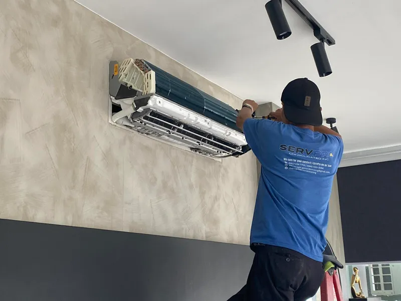 Split type aircon servicing